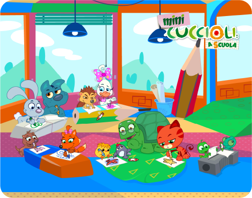 Mini Cuccioli A Scuola